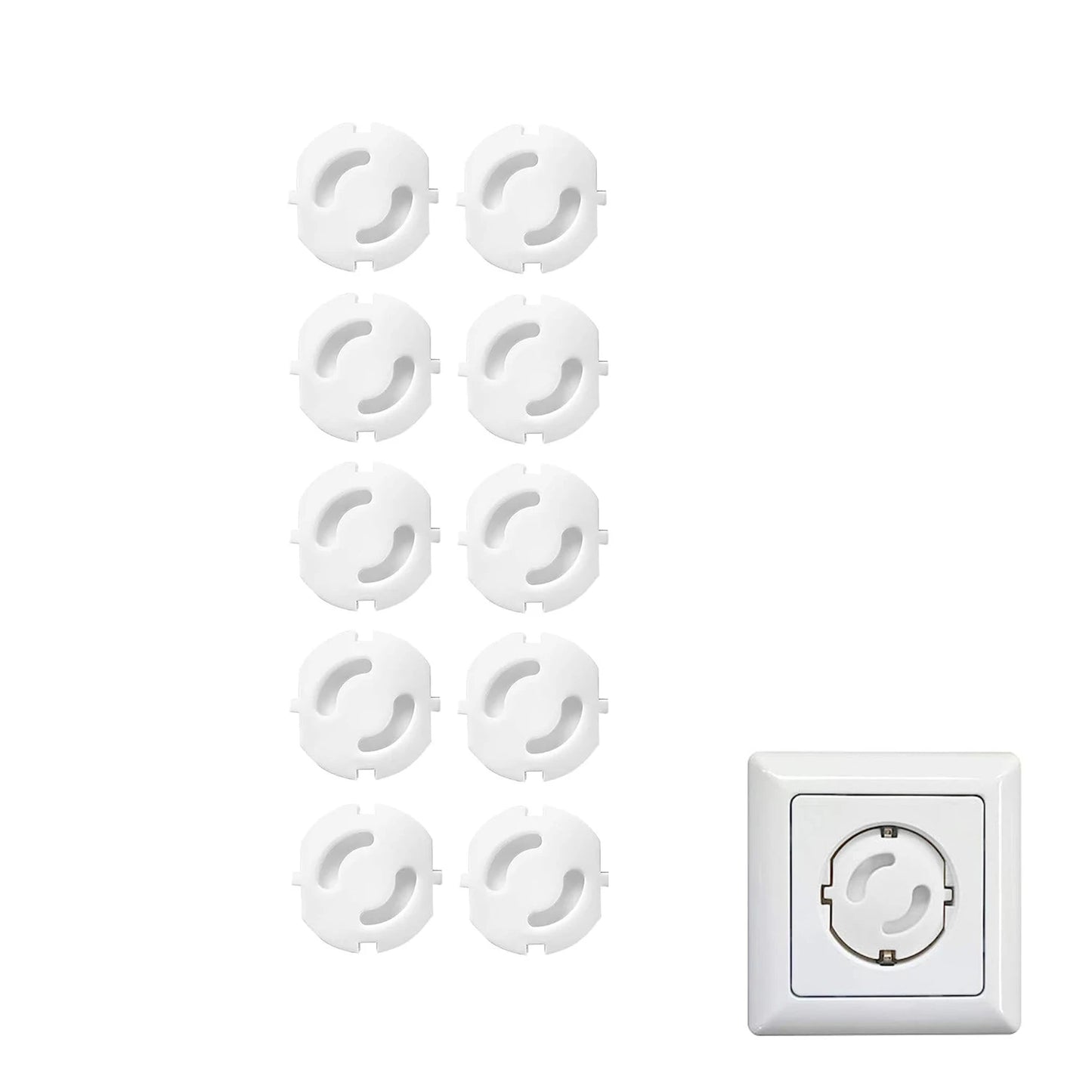 Stopcontact Beschermers voor Kinderen – Veilig, Eenvoudig te Plaatsen & Voorkomt Elektrisch Gevaar