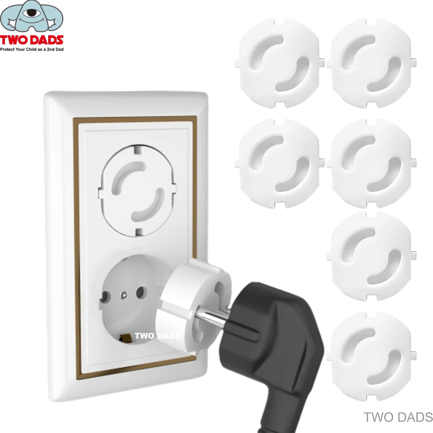 Stopcontact Beschermers voor Kinderen – Veilig, Eenvoudig te Plaatsen & Voorkomt Elektrisch Gevaar