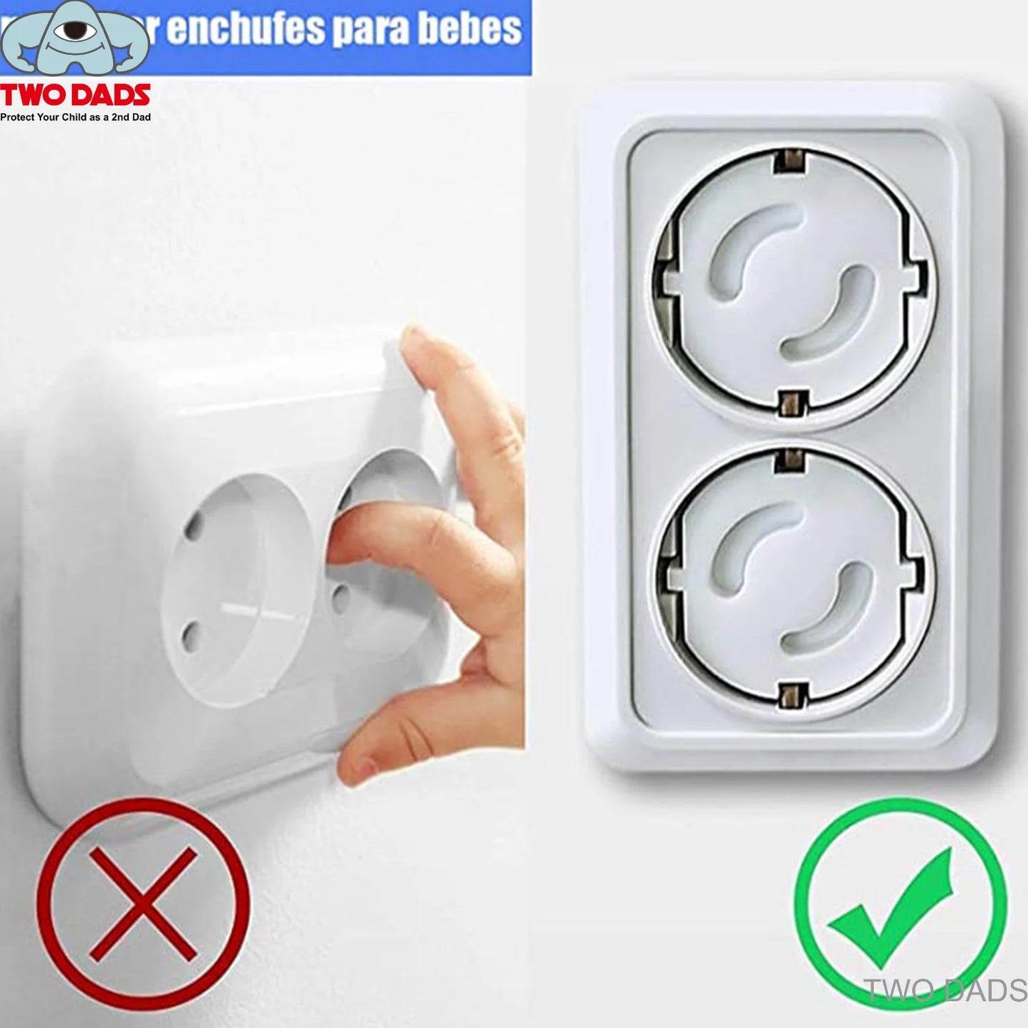 Stopcontact Beschermers voor Kinderen – Veilig, Eenvoudig te Plaatsen & Voorkomt Elektrisch Gevaar