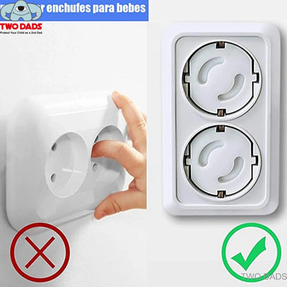 Stopcontact Beschermers voor Kinderen – Veilig, Eenvoudig te Plaatsen & Voorkomt Elektrisch Gevaar