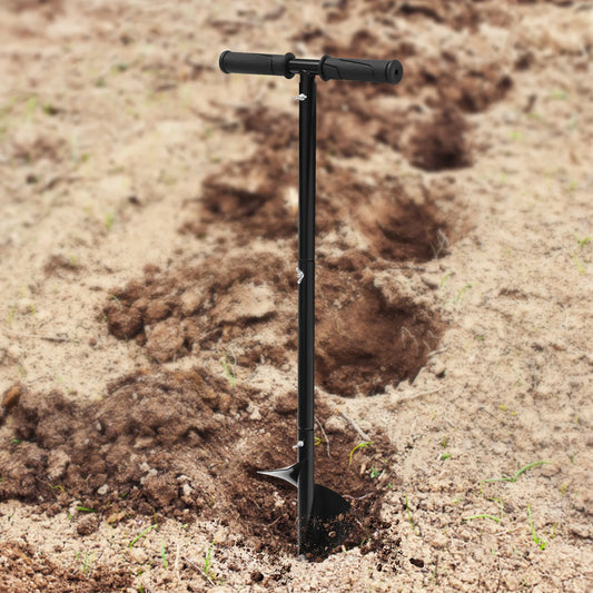 Handboor Grondboor 6 Inch – Snel Plantgaten Graven, Stevig & Ideaal voor Tuin en Palen