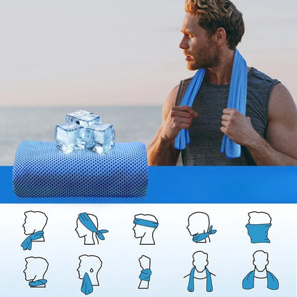 Ice Cooling Handdoek Sneldrogend – Verkoelend Effect, Hypoallergeen & Perfect voor Sport en Outdoor