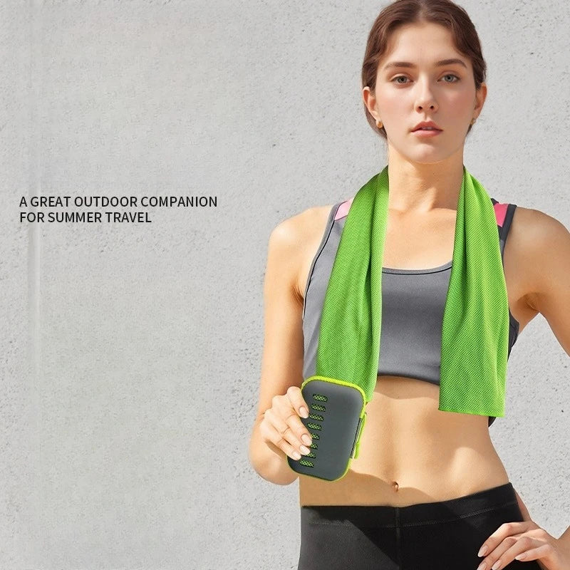Ice Cooling Handdoek Sneldrogend – Verkoelend Effect, Hypoallergeen & Perfect voor Sport en Outdoor
