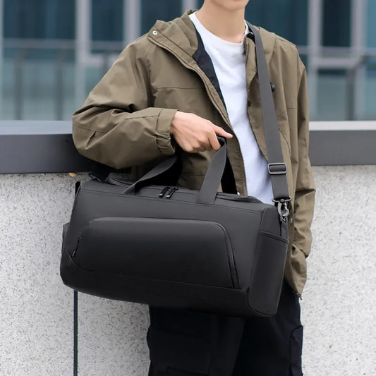 Sport & Reistas met Schoenenvak – Grote Capaciteit, Meerdere Vakken & Ideaal voor Gym en Reizen